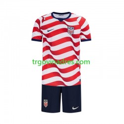 Dječji Domaći Dres SAD World Cup 2026 s Kratkih Rukava