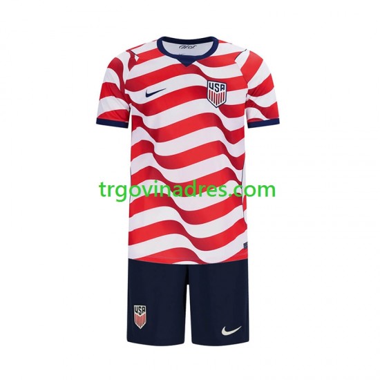 Dječji Domaći Dres SAD World Cup 2026 s Kratkih Rukava