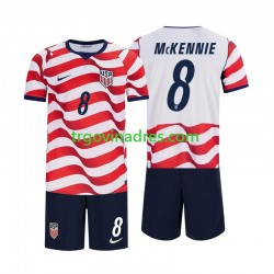 Dječji Domaći Dres SAD Weston McKennie 8 World Cup 2026 s Kratkih Rukava