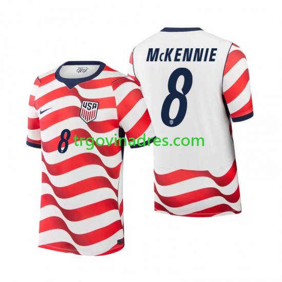 Muški Domaći Dres SAD Weston McKennie 8 World Cup 2026 s Kratkih Rukava