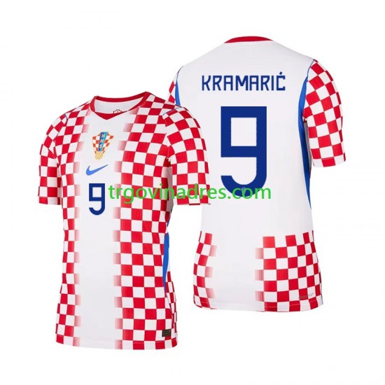 Muški Domaći Dres Hrvatska Andrej Kramaric 9 World Cup 2026 s Kratkih Rukava