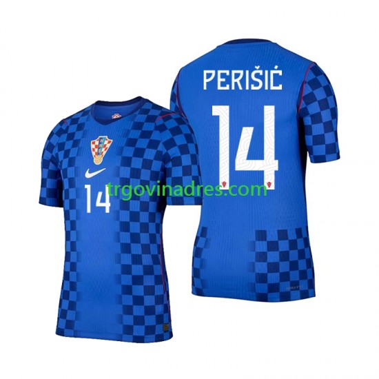 Muški Gostujući Dres Hrvatska Ivan Perisic 14 World Cup 2026 s Kratkih Rukava