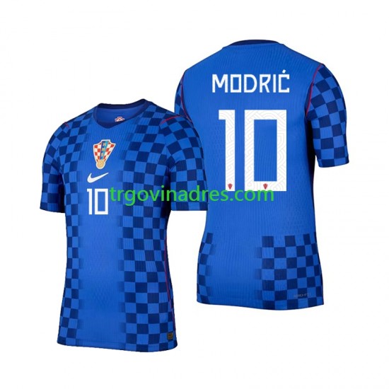 Muški Gostujući Dres Hrvatska Luka Modric 10 World Cup 2026 s Kratkih Rukava