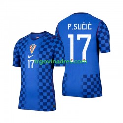 Muški Gostujući Dres Hrvatska Petar Sucic 17 World Cup 2026 s Kratkih Rukava