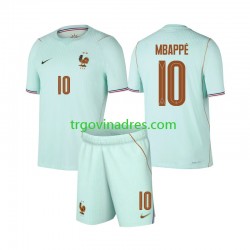 Dječji Gostujući Dres Francuska Kylian Mbappe 10 World Cup 2026 s Kratkih Rukava