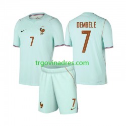 Dječji Gostujući Dres Francuska Ousmane Dembele 7 World Cup 2026 s Kratkih Rukava