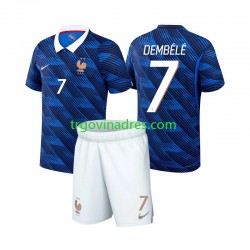Dječji Domaći Dres Francuska Ousmane Dembele 7 World Cup 2026 s Kratkih Rukava