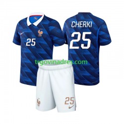 Dječji Domaći Dres Francuska Rayan Cherki 25 World Cup 2026 s Kratkih Rukava