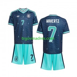 Dječji Gostujući Dres Njemačka Kai Havertz 7 World Cup 2026 s Kratkih Rukava