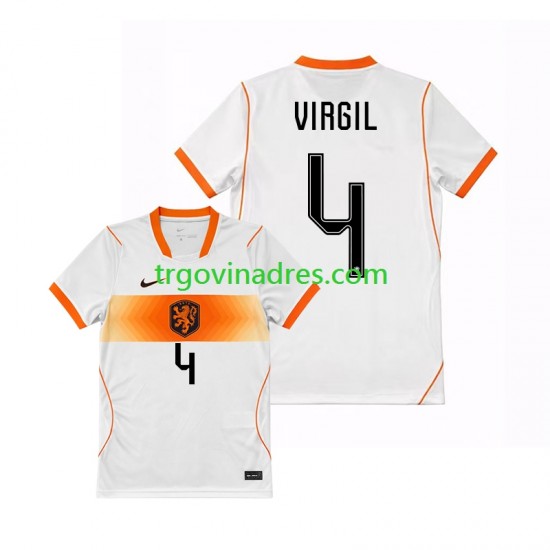 Muški Gostujući Dres Nizozemska Virgil van Dijk 4 World Cup 2026 s Kratkih Rukava