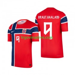 Muški Domaći Dres Norveška Erling Haaland 9 World Cup 2026 s Kratkih Rukava