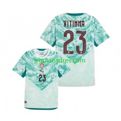 Muški Gostujući Dres Portugal Vitinha 23 World Cup 2026 s Kratkih Rukava
